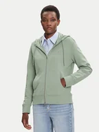 Bluzy damskie - Gant Bluza Shield 4201412 Zielony Regular Fit - miniaturka - grafika 1