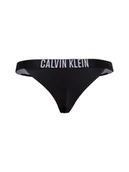 Majtki damskie - Calvin Klein Damskie figi bikini Kobiety Sztuczne włókno czarny jednolity, M - miniaturka - grafika 1