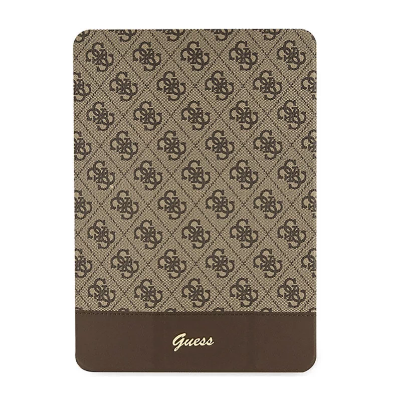 Guess GUFC10PS4SGW iPad 10.2" brązowy/brown 4G Stripe Allover