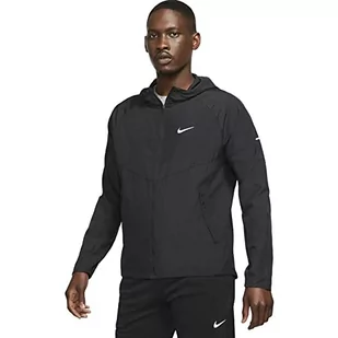 Nike Męska kurtka M Nk Rpl Miler JKT, Black/Black/Reflective Silv, M - Kurtki męskie - miniaturka - grafika 1