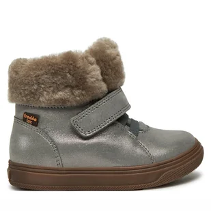 Trzewiki Froddo Basco Tex G2110144-3 S Szary - Buty dla dziewczynek - miniaturka - grafika 1