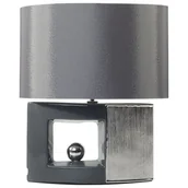 Lampy stojące - Lampka Nocna Porcelanowa Szara Duero! - miniaturka - grafika 1