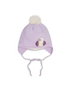 Czapki dla dzieci - Jamiks Czapka Inga II JZF304-S Fioletowy - miniaturka - grafika 1