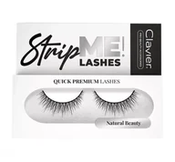 Sztuczne rzęsy i akcesoria - Clavier Clavier Quick Premium Lashes rzęsy na pasku Natural Beauty 827 - miniaturka - grafika 1