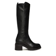 Kozaki damskie - Kozaki Tamaris 1-25505-45 Czarny - miniaturka - grafika 1