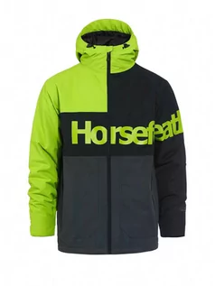 Kurtki i płaszcze dla chłopców - Horsefeathers MORSE LIME GREEN mens kurtka zimowa - XL - grafika 1