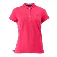 Koszule damskie - GANT Damska koszula polo Summer Pique, magenta różowy, 3XL - miniaturka - grafika 1