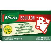 Buliony i przyprawy w kostkach - Bulion Tablets Beef Halal 18g Knorr - miniaturka - grafika 1