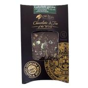 Czekolada - M.Pelczar Chocolatier Gorzka czekolada z karmelizowaną zielona herbatą i trawą żubrówkową 2562-uniw - miniaturka - grafika 1