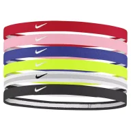 Ozdoby do włosów - Opaska NIKE Y SWOOSH SPORT HEADBANDS 6 PK - miniaturka - grafika 1