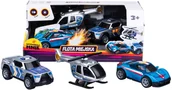 Samochody i pojazdy dla dzieci - DUMEL FLOTA MIEJSKA POJAZDY POLICYJNE 3 PAK ZESTAW - miniaturka - grafika 1