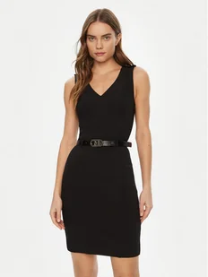 Marciano Guess Sukienka koktajlowa 5RGK10 6302A Czarny Bodycon Fit - Sukienki - miniaturka - grafika 1