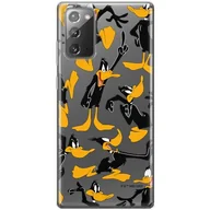 Etui i futerały do telefonów - ERT GROUP etui na telefon Samsung GALAXY NOTE 20, case oryginalny i oficjalnie licencjonowany przez Looney Tunes, wzór Duffy 002, optymalnie dopasowane, plecki z TPU częściowo przeźroczyste - miniaturka - grafika 1