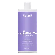 Żele pod prysznic dla mężczyzn - On Line Free, żel pod prysznic, woda pomarańczowa i imbir, 500 ml - miniaturka - grafika 1