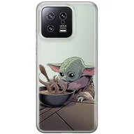 Etui i futerały do telefonów - ERT GROUP etui na telefon Xiaomi 13, case oryginalny i oficjalnie licencjonowany przez Star Wars, wzór Baby Yoda 027, optymalnie dopasowane, plecki z TPU częściowo przeźroczyste - miniaturka - grafika 1