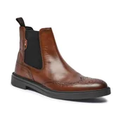 Sztyblety męskie - BOSS BLACK Skórzane sztyblety Calev - miniaturka - grafika 1