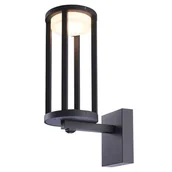 Lampy ogrodowe - Kaja Ubbe LED kinkiet zewnętrzny 1-punktowy czarny K-8137 - miniaturka - grafika 1