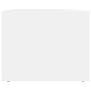 Lumarko Stolik kawowy, biały, 80x50x40 cm, materiał drewnopochodny - Ławy i stoliki kawowe - miniaturka - grafika 8