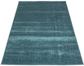 Dywany - Ciemnoturkusowy gładki dywan skandynawski N7-K70 - miniaturka - grafika 1