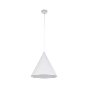 Uniwersalna, biała lampa wisząca ⌀32cm TK 10009 z serii CONO - Lampy sufitowe - miniaturka - grafika 1
