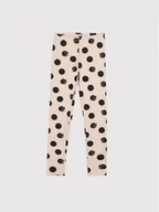 Legginsy - Coccodrillo Legginsy ZC1122120EVG Beżowy Slim Fit - miniaturka - grafika 1