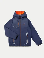 Odzież trekkingowa dziecięca - Aulp Kurtka softshell Sario Granatowy Regular Fit - miniaturka - grafika 1