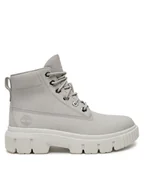 Botki damskie - Timberland Trapery TB0A5RPR0321 Biały - miniaturka - grafika 1