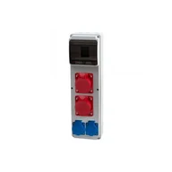 Bezpieczniki elektryczne - Rozdzielnica 6S Ulisse Maxi 2x16A 5p 2x230V 6m - miniaturka - grafika 1