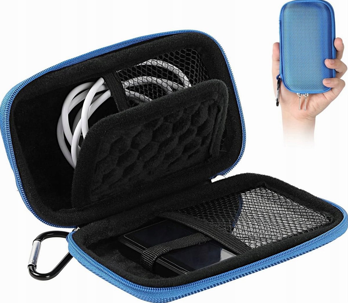 ETUI 5 CALI ODTWARZACZA MP3 POKROWIEC TORBA OCHRONNA TWARDA WODOODPORNA