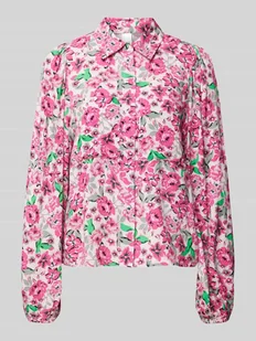 Bluzka o kroju regular fit z nakładanymi kieszeniami na piersi model ‘ALIRA’ - Bluzki damskie - miniaturka - grafika 1