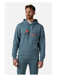Bluza męska ROSSIGNOL Waterfall H niebieska S - Bluzy męskie - miniaturka - grafika 1