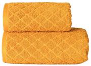 Ręczniki - Ręcznik bawełniany 70x140 żółty miodowy kąpielowy OLIWIER - miniaturka - grafika 1