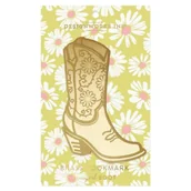 Zakładki do książek - Metalowa zakładka do książek duża - cowgirl boot - Designworks Ink - miniaturka - grafika 1