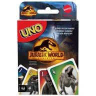 Gry karciane - Mattel, Uno Jurassic World 3 - miniaturka - grafika 1
