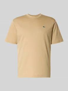 T-shirt o kroju regular fit z czystej bawełny - Koszulki męskie - miniaturka - grafika 1