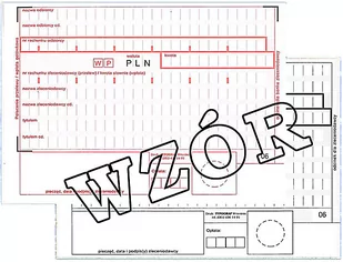 Typograf Polecenie przelewu/wpłata gotówkowa II odc. 01132 - Druki akcydensowe - miniaturka - grafika 1