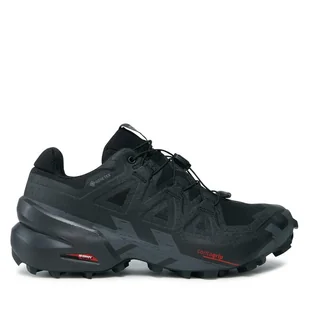 Buty do biegania Salomon Speedcross 6 GORE-TEX L41743400 Czarny - Buty sportowe damskie - miniaturka - grafika 1