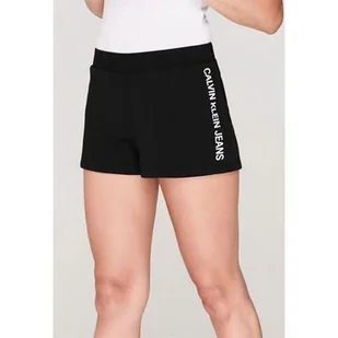 Calvin Klein spodenki damskie czarne, Rozmiar XL - Spodenki damskie - miniaturka - grafika 1