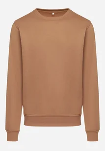 Brązowa Bluza z Polarem na Podszewce Metinna - Bluzy męskie - miniaturka - grafika 1