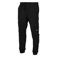 Spodnie męskie - Kastet Mini Black Bojówki Spodnie Chino Jogger XXL - miniaturka - grafika 1
