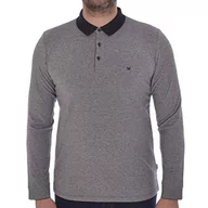 Koszulki męskie - Wrangler Męska koszulka polo, czarna, M EU, czarny, M - miniaturka - grafika 1