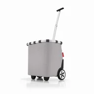 Torby i wózki na zakupy - Wózek CARRYCRUISER, herringbone grey, Reisenthel - miniaturka - grafika 1