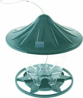 Karmniki dla ptaków - Greenmill KARMNIK Z DASZKIEM PLASTIKOWY ZIELONY SZEROKOŚĆ 18,8cm WYSOKOŚĆ 23,5cm - miniaturka - grafika 1