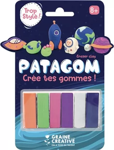 Kosmos Graine Creative Graine Creative Masa do tworzenia gumek 6x25g GC-262411 - Zabawki kreatywne - miniaturka - grafika 1