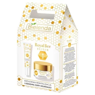 Bielenda Royal Bee Elixir 40+ XMASS (Krem do twarzy 50ml + Krem pod oczy 15ml) - Zestawy kosmetyków damskich - miniaturka - grafika 1