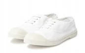 Trampki damskie - Bensimon Trampki Białe Damskie na Co Dzień Sznurowane 36 Ż7n - miniaturka - grafika 1