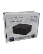 Obudowy i kieszenie na dyski twarde - LC-Power USB 3.0 2-Bay 2,5''-3,5''HDD/SSD + Hub - miniaturka - grafika 1