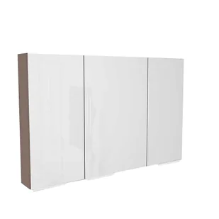 Szafka łazienkowa wisząca z lustrem Devo Vena 2.0 110 cm structure stone grey VE2-SWL3D110-F101L65 - Szafki łazienkowe - miniaturka - grafika 1