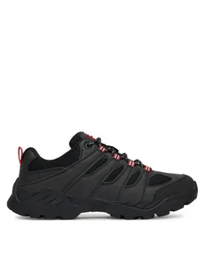 Hunter Trekkingi H2-01-SUN Czarny - Buty trekkingowe męskie - miniaturka - grafika 1