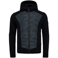 Bluzy sportowe męskie - Męski sweter Loap Galvar Rozmiar: XL / Kolor: czarny - miniaturka - grafika 1